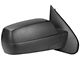 Side Mirror; Passenger Side; Gloss Black (14-19 Sierra 2500 HD)