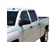 Tape-On Window Deflectors; Front and Rear; Smoke (15-19 Sierra 2500 HD Crew Cab)