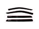 Side Window Deflectors; Smoked (20-24 Sierra 2500 HD Crew Cab)