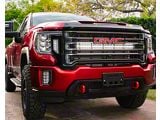 Single 40-Inch Amber LED Light Bar with Grille Mounting Brackets (20-25 Sierra 2500 HD, Excluding Base & Denali)