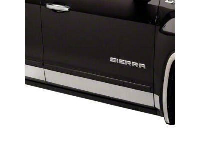 Putco Stainless Steel Rocker Panels (15-19 Sierra 2500 HD Crew Cab w/ 6.50-Foot Standard Box)