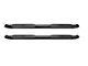 Pro Traxx 4-Inch Oval Side Step Bars; Black (07-14 Sierra 2500 HD Crew Cab)