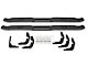 Pro Traxx 4-Inch Oval Side Step Bars; Black (07-14 Sierra 2500 HD Crew Cab)