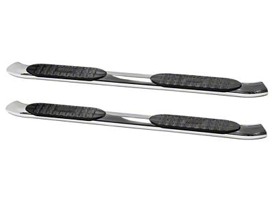 Westin Pro Traxx 5-Inch Oval Side Step Bars; Stainless Steel (11-14 6.0L Sierra 2500 HD Crew Cab)