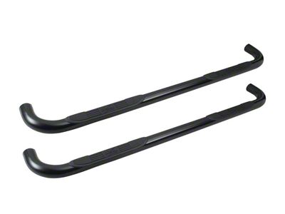 Signature 3-Inch Nerf Side Step Bars; Black (07-14 Sierra 2500 HD Extended Cab)