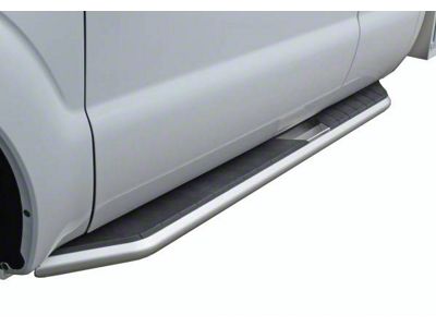 STX300 Running Boards; Stainless Steel (20-24 Sierra 2500 HD Crew Cab)