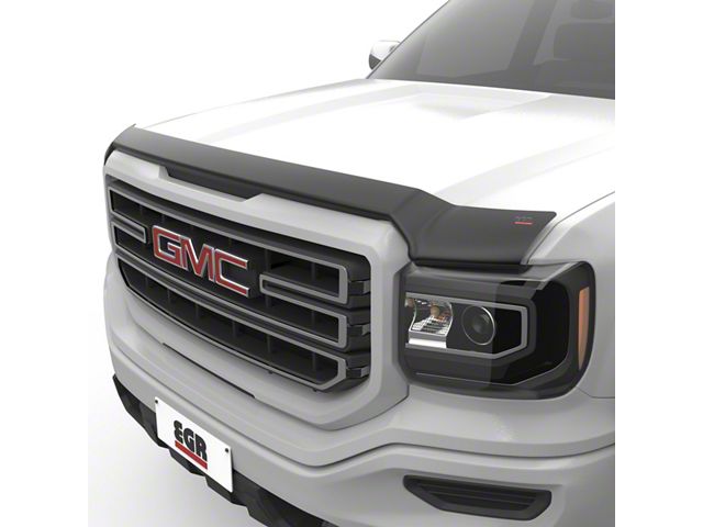 EGR Superguard Hood Guard; Matte Black (15-19 Sierra 2500 HD)