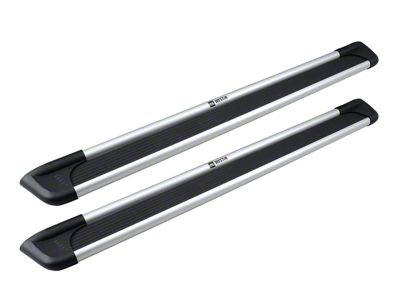 Sure-Grip Running Boards; Brite Aluminum (07-14 Sierra 2500 HD Regular Cab)