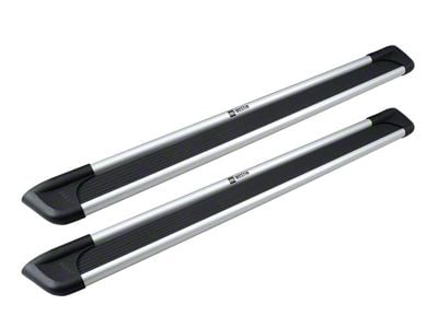 Sure-Grip Running Boards; Brite Aluminum (15-19 6.0L Sierra 2500 HD Regular Cab)