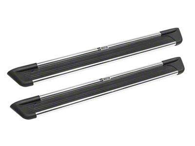 Sure-Grip Running Boards; Brushed Aluminum (20-24 Sierra 2500 HD Crew Cab)