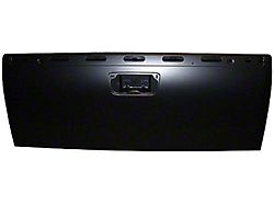 CAPA Replacement Locking Tailgate Shell w/o Reverse Camera; Unpainted (07-14 Sierra 2500 HD)