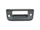 Tailgate Handle Bezel with Lock Provision and Backup Camera Opening; Paint to Match Black (07-14 Sierra 2500 HD)