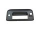 Tailgate Handle Bezel with Lock Provision and Backup Camera Opening; Paint to Match Black (07-14 Sierra 2500 HD)