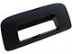 Tailgate Handle Bezel; Smooth Black; Without Keyhole (07-14 Sierra 2500 HD)