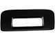 Tailgate Handle Bezel; Smooth Black; Without Keyhole (07-14 Sierra 2500 HD)