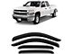 Tape-On Window Deflectors (07-14 Sierra 2500 HD Crew Cab)