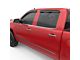 EGR Tape-On Window Visors; Front and Rear; Dark Smoke (15-19 Sierra 2500 HD Double Cab)