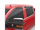 EGR Tape-On Window Visors; Front and Rear; Dark Smoke (15-19 Sierra 2500 HD Crew Cab)