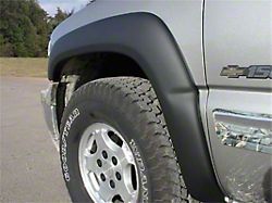 Trail Riderz Fender Flares; Smooth Black (01-06 Sierra 2500 HD)