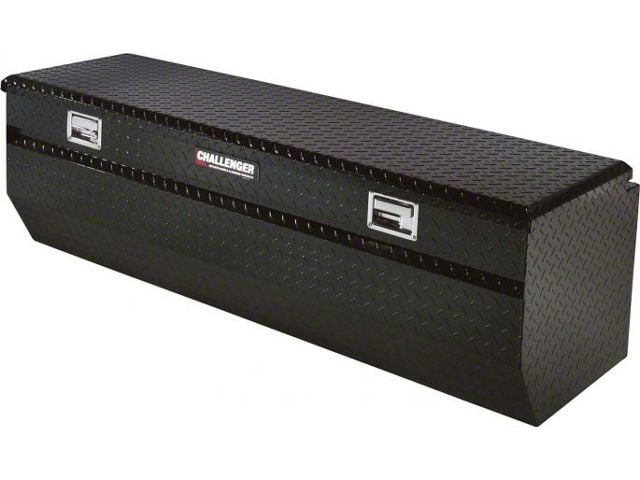 Challenger Low Profile Chest Tool Box; Black (07-10 Sierra 2500 HD)