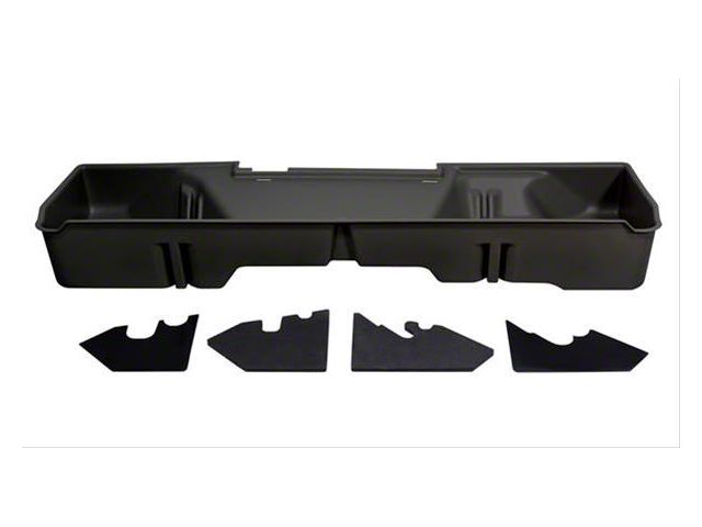 Underseat Storage; Dark Gray (07-14 Sierra 2500 HD Extended Cab)