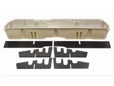 Underseat Storage; Tan (07-14 Sierra 2500 HD Crew Cab)