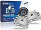 Vented 8-Lug Brake Rotor, Pad, Caliper, Brake Fluid and Cleaner Kit; Front (07-10 Sierra 2500 HD)