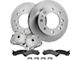 Vented 8-Lug Brake Rotor, Pad and Caliper Kit; Front (07-10 Sierra 2500 HD)