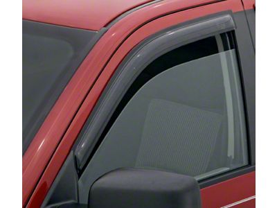 Ventvisor Window Deflectors; Front; Dark Smoke (20-24 Sierra 2500 HD Regular Cab)