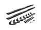 Go Rhino V-Series V3 Running Boards; Textured Black (15-19 Sierra 2500 HD Double Cab)