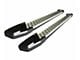 Vortex Running Boards; Aluminum (20-24 Sierra 2500 HD Crew Cab)