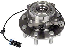 Wheel Hub and Bearing Assembly; Front (07-10 Sierra 2500 HD)