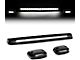 White LED Cab Roof Lights; Black (07-14 Sierra 2500 HD)