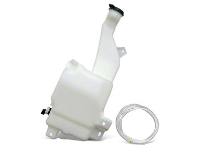 Windshield Washer Reservoir Tank Bottle with Level Sensor and Fluid Pump (11-14 Sierra 2500 HD)