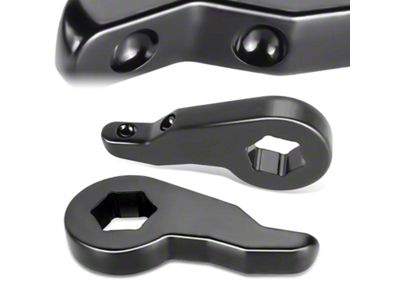 1 to 3-Inch Inch Torsion Lift Keys; Black (07-10 4WD Sierra 3500 HD)