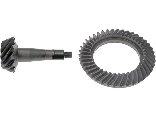 11.50-Inch Rear Axle Ring and Pinion Gear Kit; 4.56 Gear Ratio (07-13 Sierra 3500 HD)