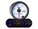 2-Inch Diesel Tachometer Gauge; White 7 Color (Universal; Some Adaptation May Be Required)