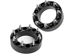 2-Inch Hubcentric Pro Billet Wheel Spacers; Black (07-10 Sierra 3500 HD SRW)