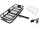 2-Inch Receiver Hitch Deluxe Fold-Up Cargo Carrier Kit (Universal; Some Adaptation May Be Required)