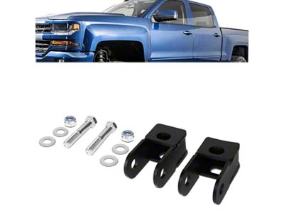 Front Shock Extenders for 2 to 4-Inch Lift (11-19 Sierra 3500 HD)