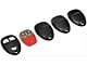 3-Button Keyless Remote Case; Black (07-13 Sierra 3500 HD)