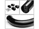 3-Inch Round Side Step Bars; Black (07-19 Sierra 3500 HD Regular Cab)