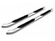 3-Inch Round Side Step Bars; Stainless Steel (20-24 Sierra 3500 HD Double Cab)