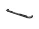 4-Inch Oval Bent Nerf Side Step Bars; Black (20-24 Sierra 3500 HD Double Cab)