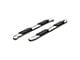 4-Inch Oval Side Step Bars; Stainless Steel (20-25 Sierra 3500 HD Crew Cab)