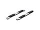 4-Inch Oval Side Step Bars; Stainless Steel (20-24 Sierra 3500 HD Double Cab)