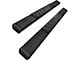 4-Inch Riser Side Step Bars; Textured Black (07-19 Sierra 3500 HD Regular Cab)