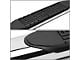 4-Inch Straight Nerf Side Step Bars; Stainless Steel (07-14 Sierra 3500 HD Regular Cab)