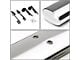 4-Inch Straight Nerf Side Step Bars; Stainless Steel (07-14 Sierra 3500 HD Regular Cab)