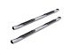 Go Rhino 415 Series Cab Length Side Step Bars; Polished (15-19 6.6L Duramax Sierra 3500 HD Crew Cab)